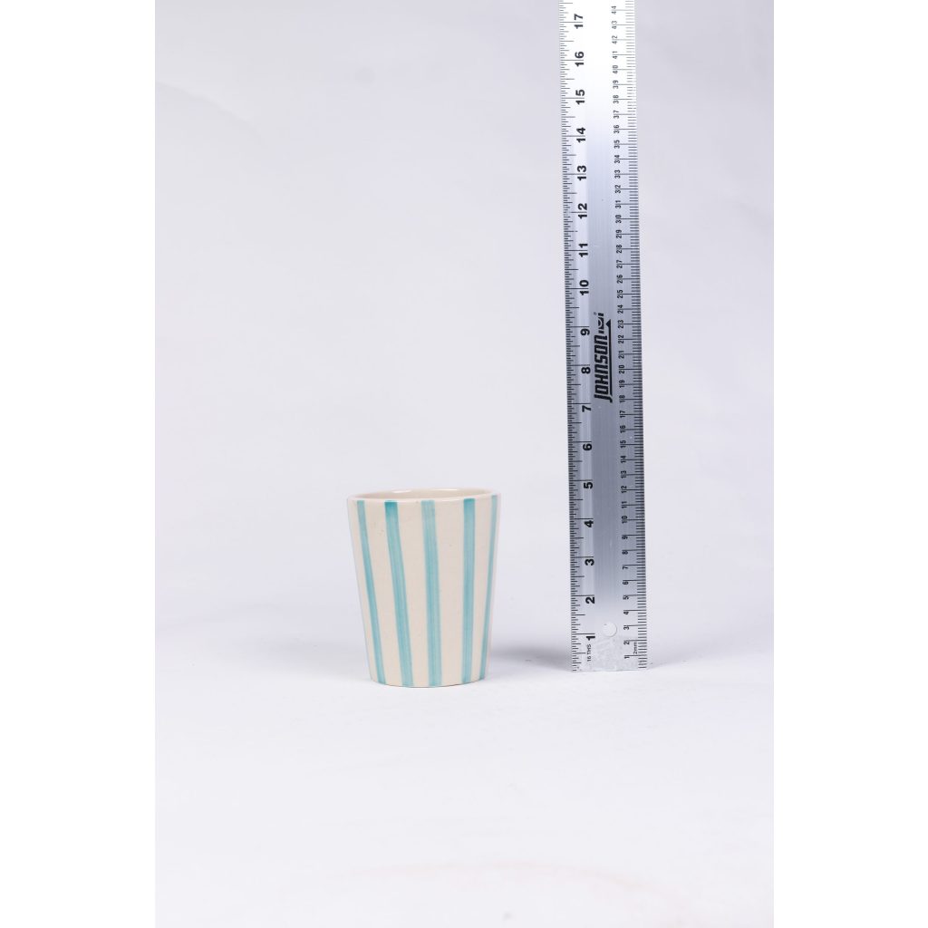 Jungalow Blue Striped Planter