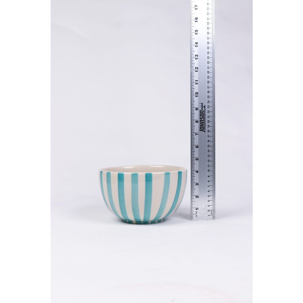 Jungalow Blue Striped Bowl