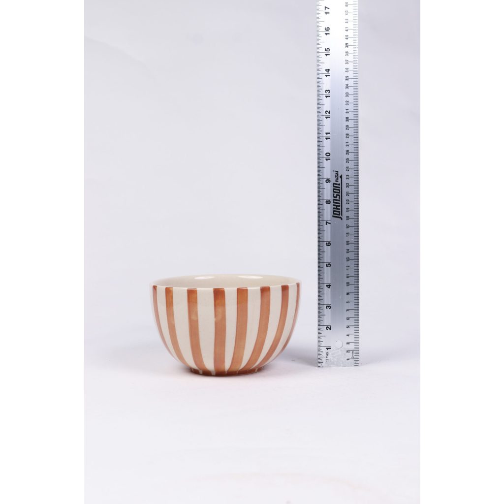 Jungalow Amber Striped Bowl