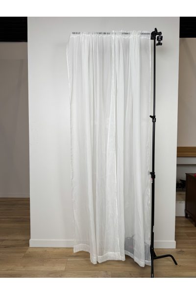 Poly Sheer Curtains 108” x 51” (4 Panels)