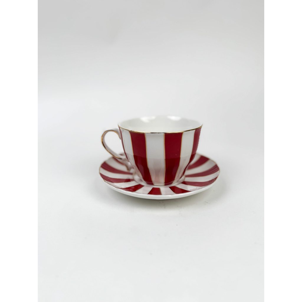Red Striped Cup