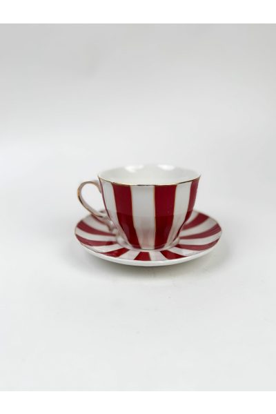 Red Striped Cup