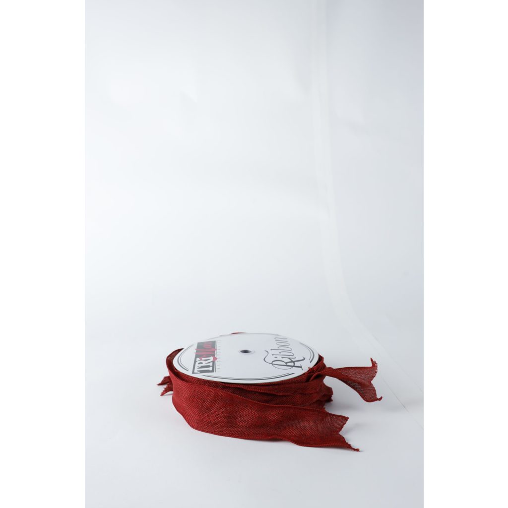 Red Mesh Ribbon
