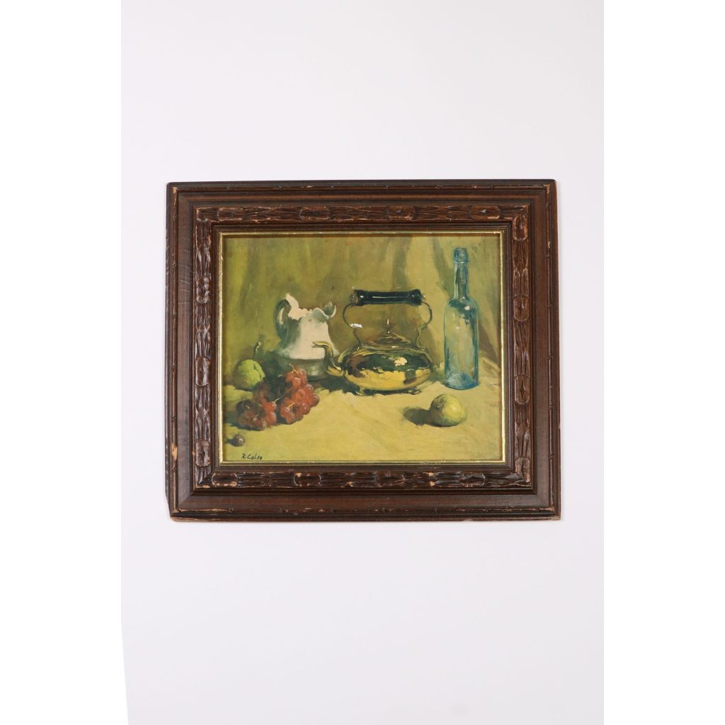 Rustic Still Life Painting Wall Art