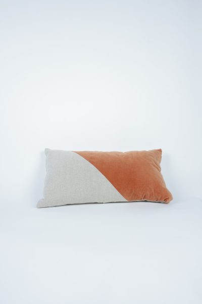 Linen Cream Throw Pillow 2