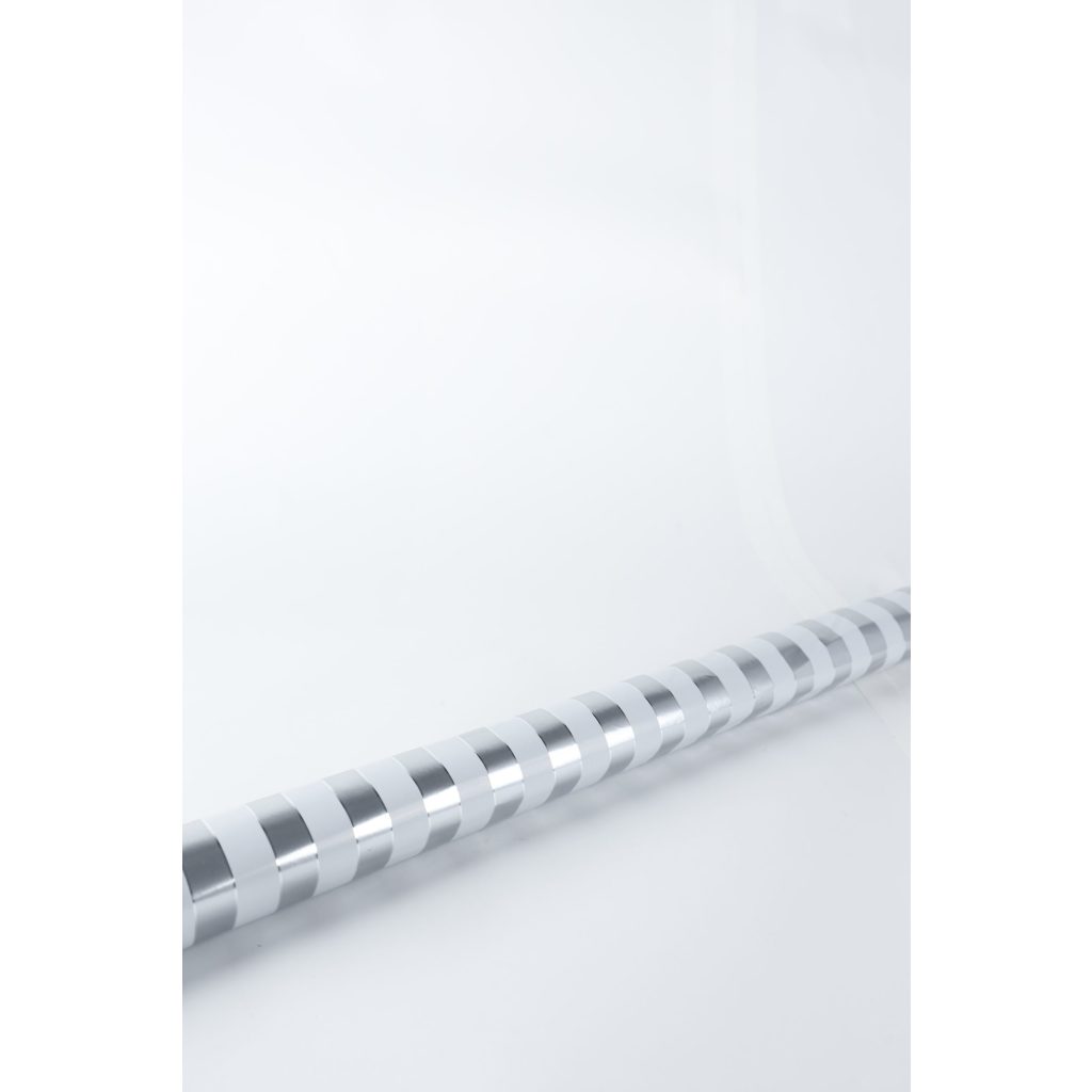 Silver Stripe Wrapping Paper