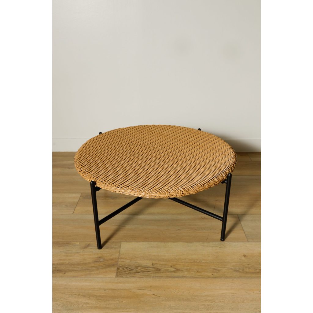 Plastic Weaved Coffee Table