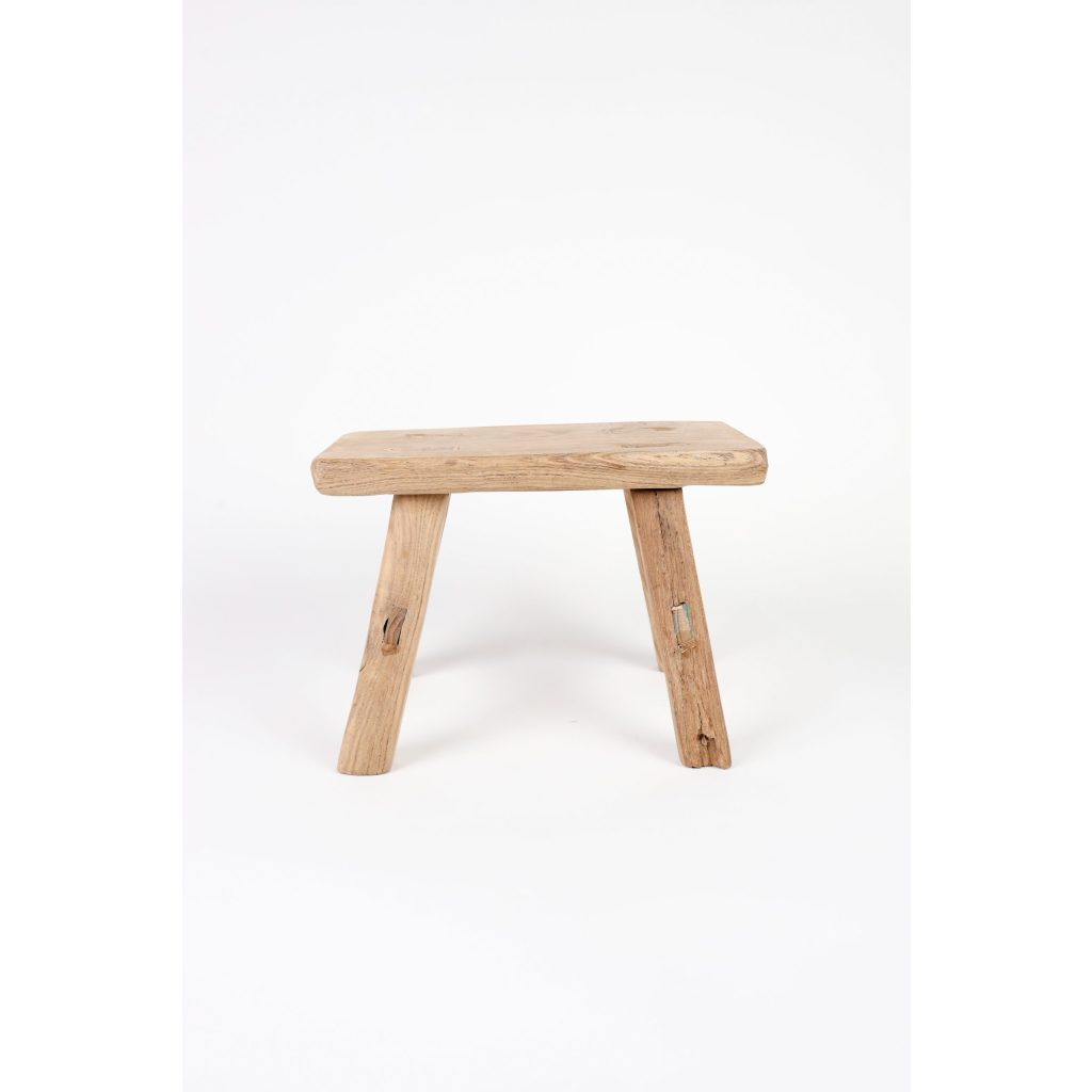 Small Rustic Wooden Stool