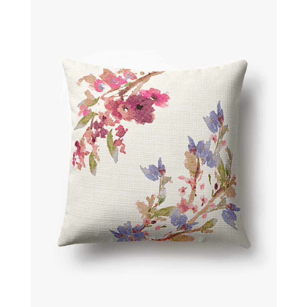 Ruggable Bloom Ivory Multicolor Pillow
