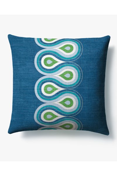Ruggable Jonathan Adler Milano Blue Pillow