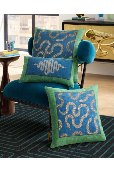 Ruggable Jonathan Adler Inkdrop Charcoal Pillow 16