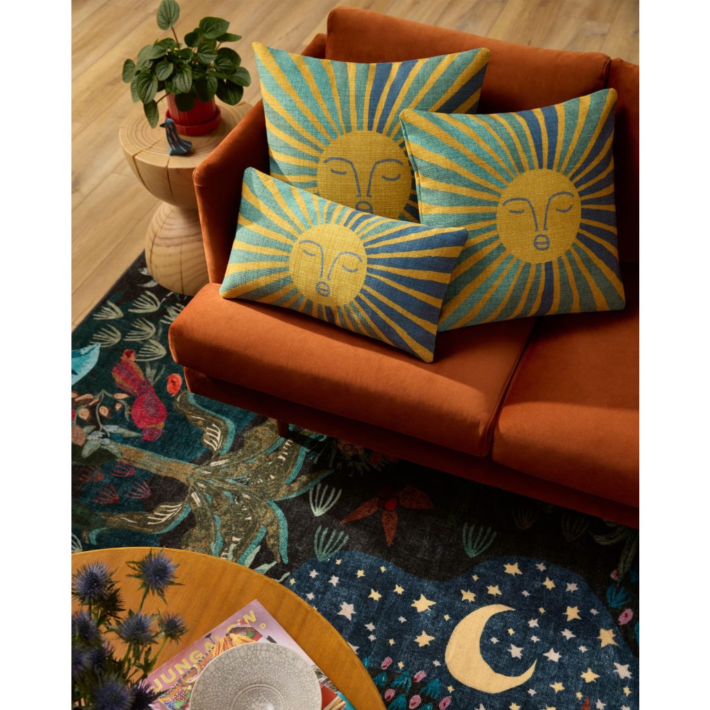 Ruggable Justina Blakeney Solis Dusk Woven Throw Pillow Cover