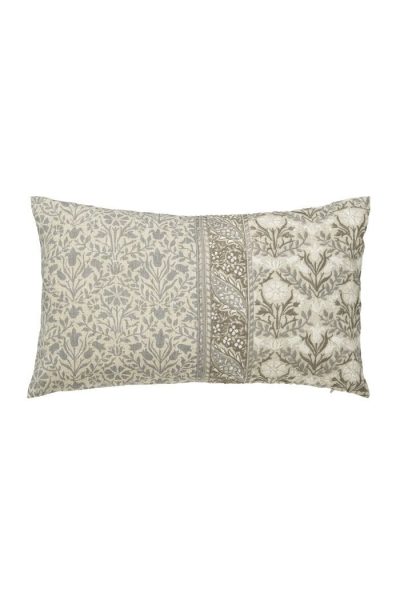 Morris & Co Bedding Wandle Cushion, Grey
