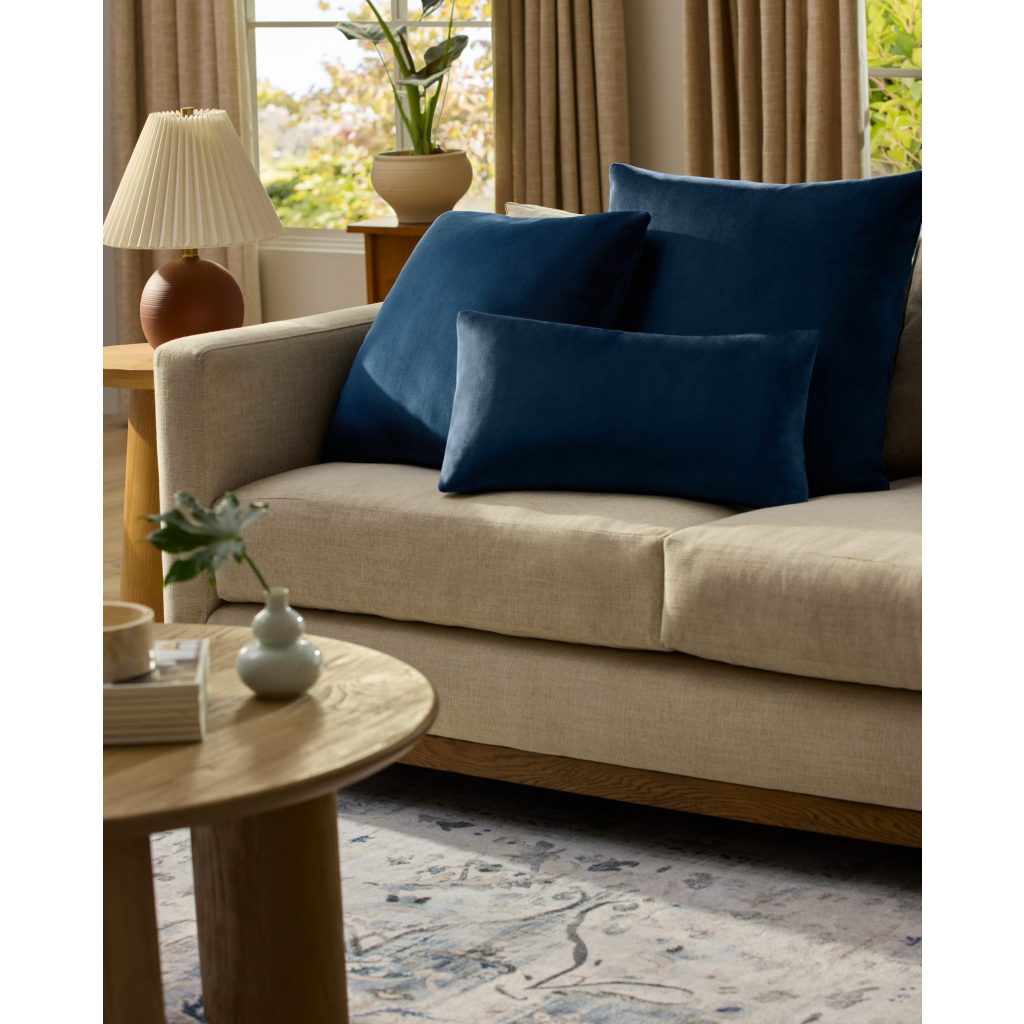 Ruggable Indigo Woven Throw Pillow Cover