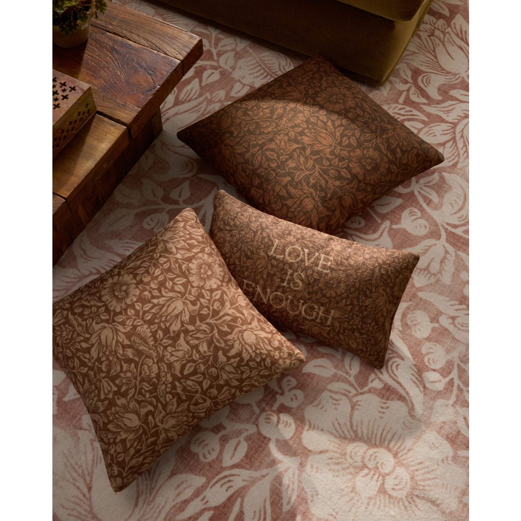 Ruggable x Morris & Co. Mallow Rust