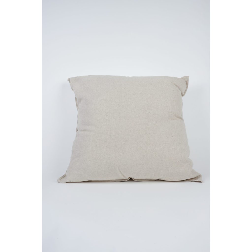 Linen Cream Throw Pillow