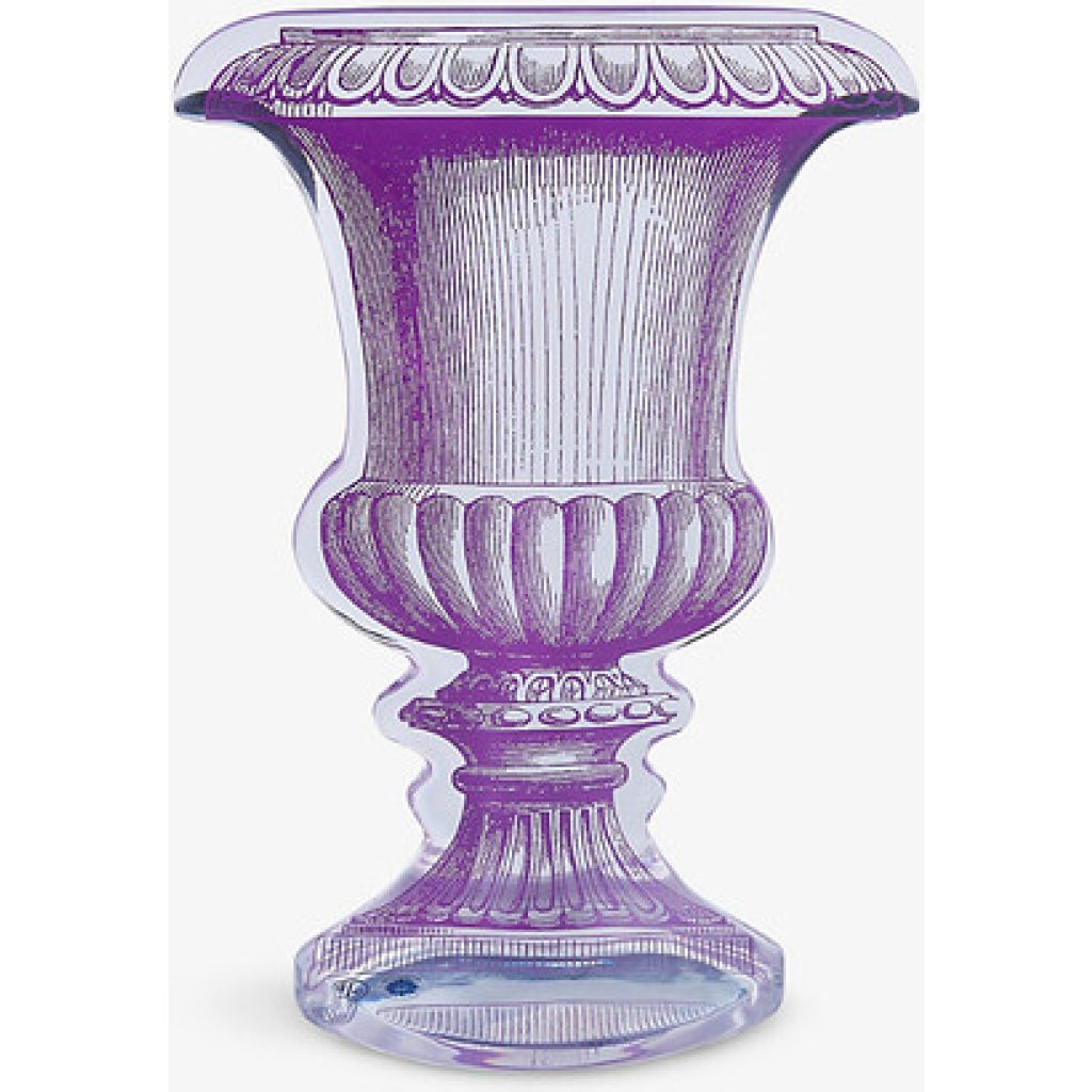 Jonathan Adler Purple Grand Tour Urn Acetate Sculpture