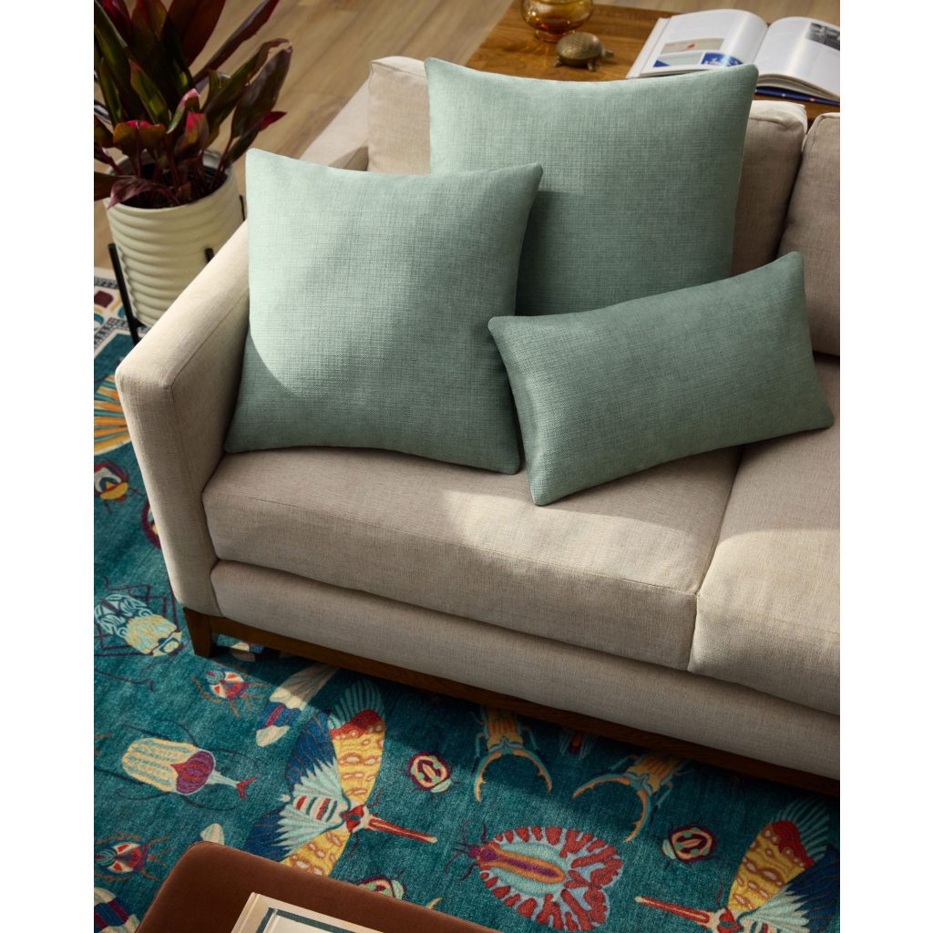 Ruggable Sage Woven Throw Pillow Cover