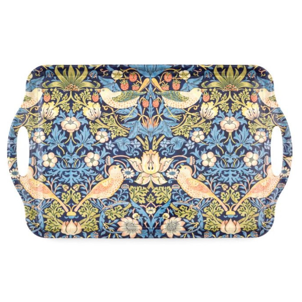 Morris & Co. x Spode Strawberry Thief Large Tray