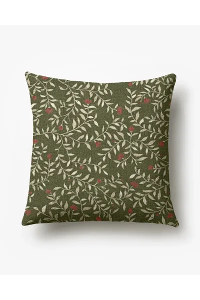 Ruggable Olive Green Boucle Throw Pillow Cover 13